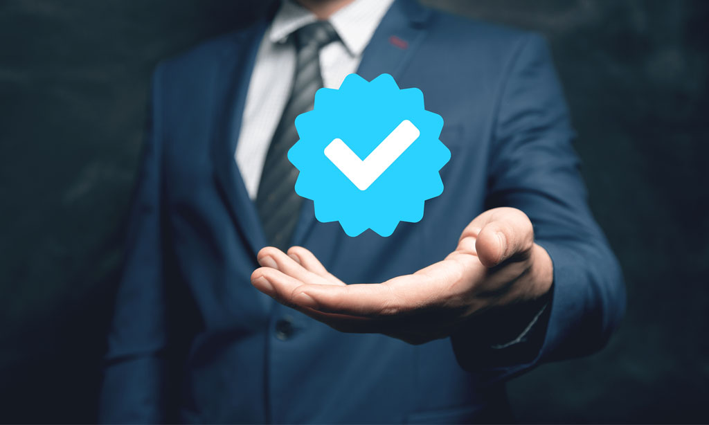 نشان تایید اینستاگرام