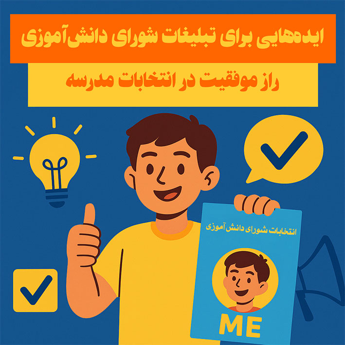 ایده‌هایی برای تبلیغات شورای دانش‌آموزی