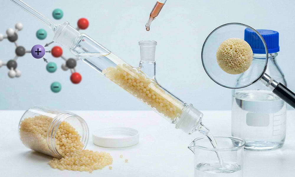 ویژگی‌ های رزین آنیونی