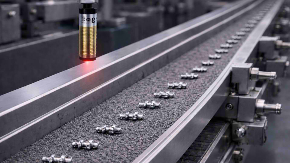 تشخیص اجسام کوچک توسط سنسور نوری BRQM100-DDTA