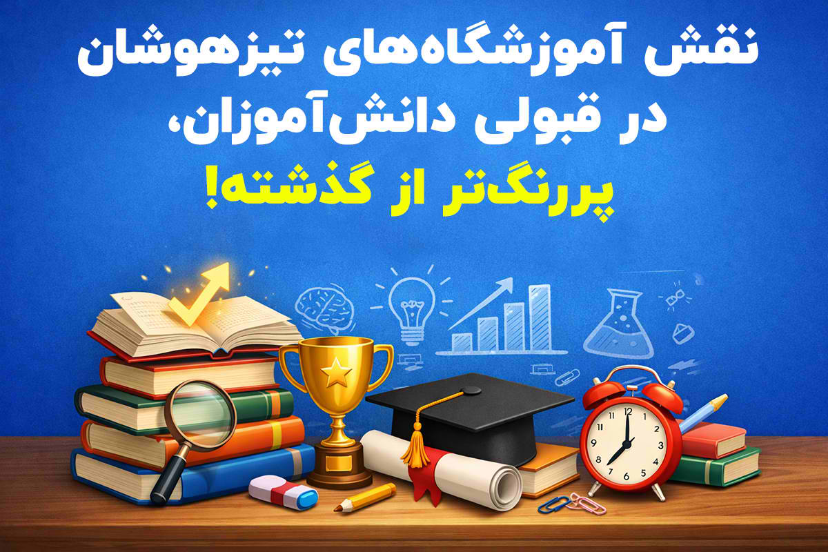 نقش آموزشگاه‌های تیزهوشان در قبولی دانش‌آموزان، پررنگ‌تر از گذشته! - چرا برترین آموزشگاه‌های تیزهوشان روی آموزش مفهومی تأکید دارند؟