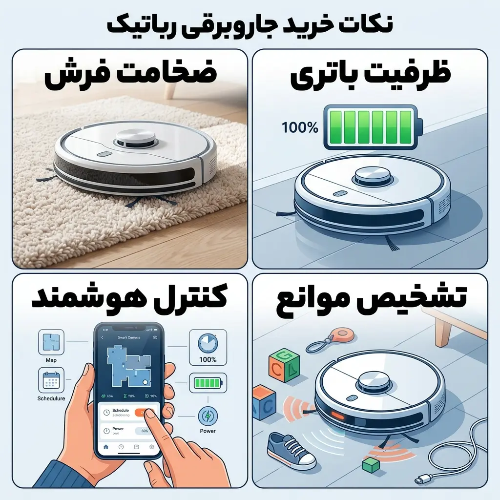 نکات خرید جارو رباتیک