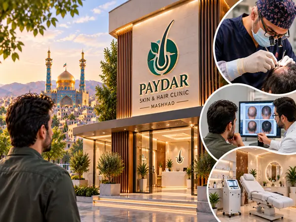 کلینیک کاشت مو پایدار مشهد
